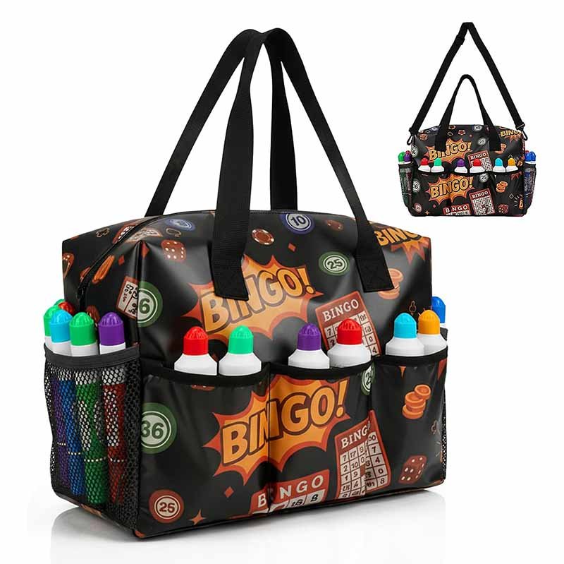 8. vinyl bingo bags