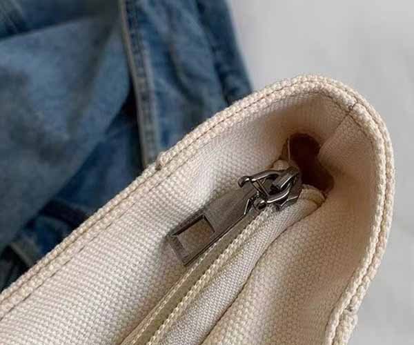 zipper finish