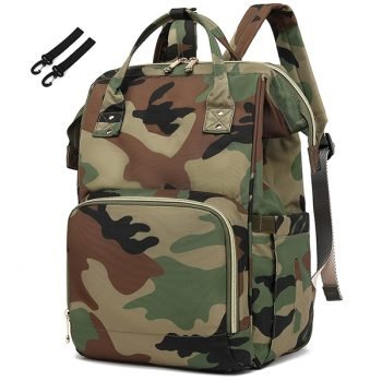 Custom Camo Diaper Bag