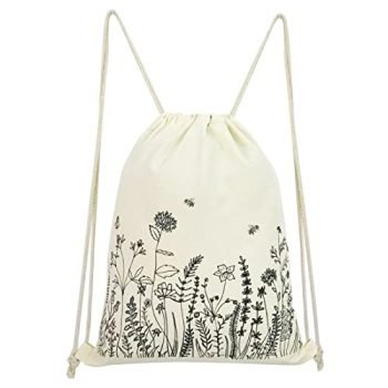 Custom Cotton Drawstring Backpack