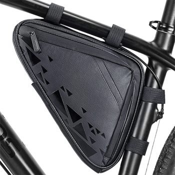 Custom bike frame bag