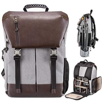 Custom camera backpack for travel