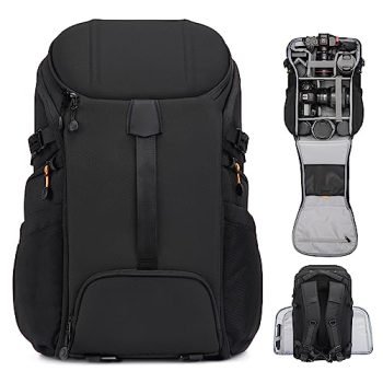 Custom camera lens backpack