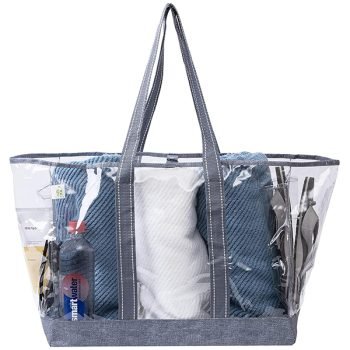 Custom clear beach bag