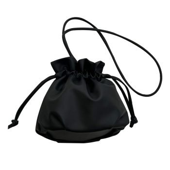 Custom drawstring crossbody purse