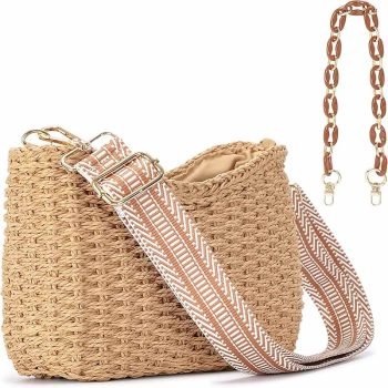 straw crossbody bag